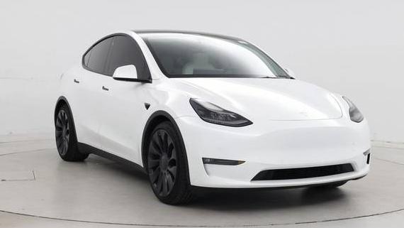 TESLA MODEL Y 2021 5YJYGDEF3MF251699 image